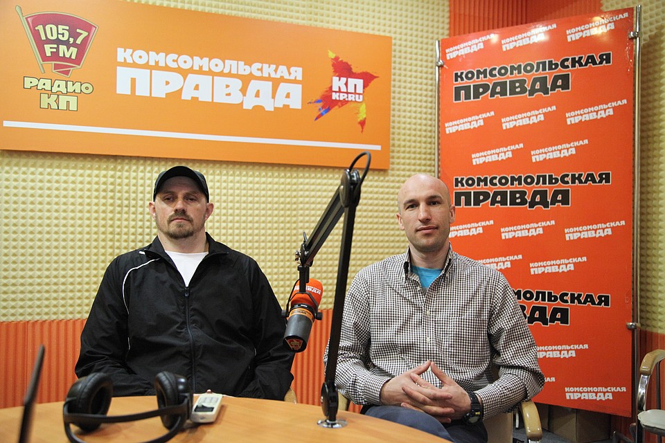 Заместитель председателя по технике безопасности Роман Брыкалов и председатель спортклуба «Велоконтинент» Иван Смыков
