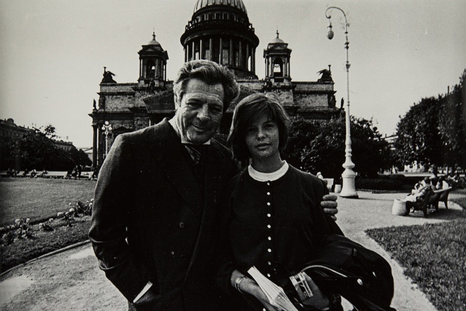 Николай Гнисюк. Марчелло и Кьяра Мастроянни. Из серии «Отцы и дети», 1990