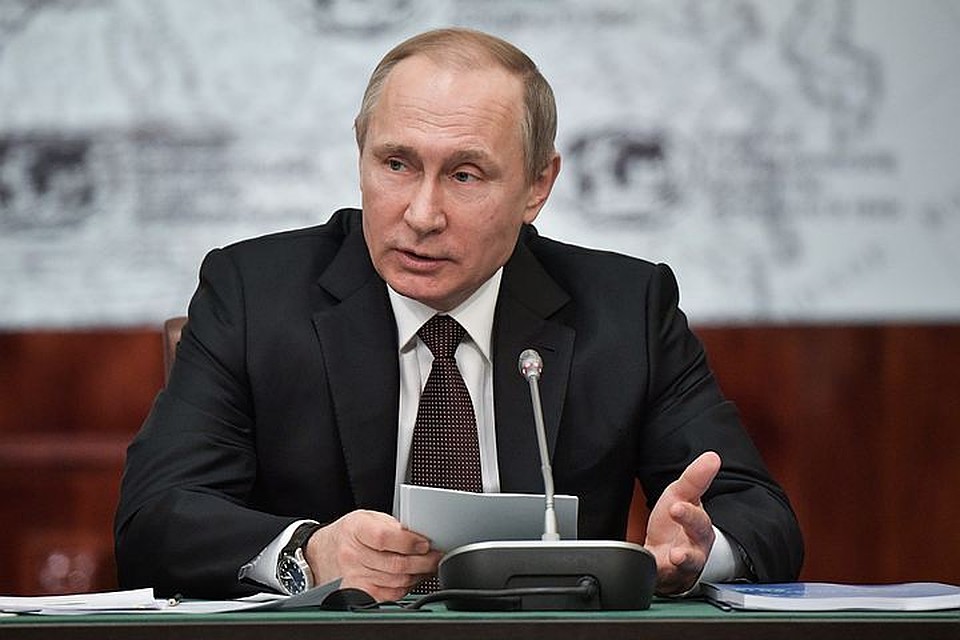 График российского лидера довольно напряженный, поэтому отдых не запланирован. ФОТО Алексей Никольский/пресс-служба президента РФ/ТАСС