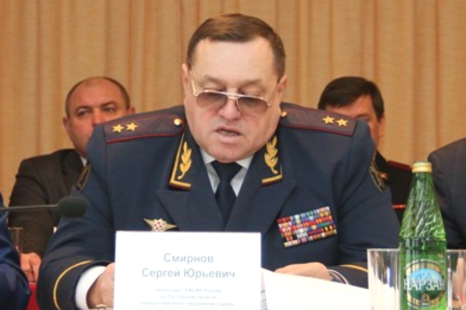 Еще совсем недавно Сергей Смирнов посещал важные мероприятия и рассказывал об успешной работе своего ведомства. Фото: ГУФСИН по РО.