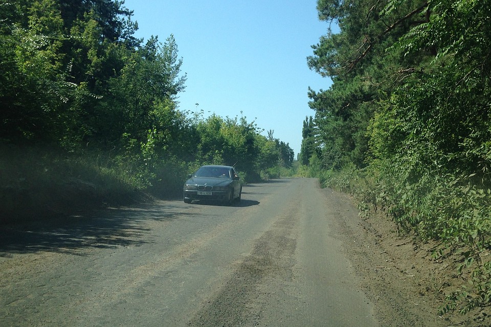 Лесную дорогу подлатали