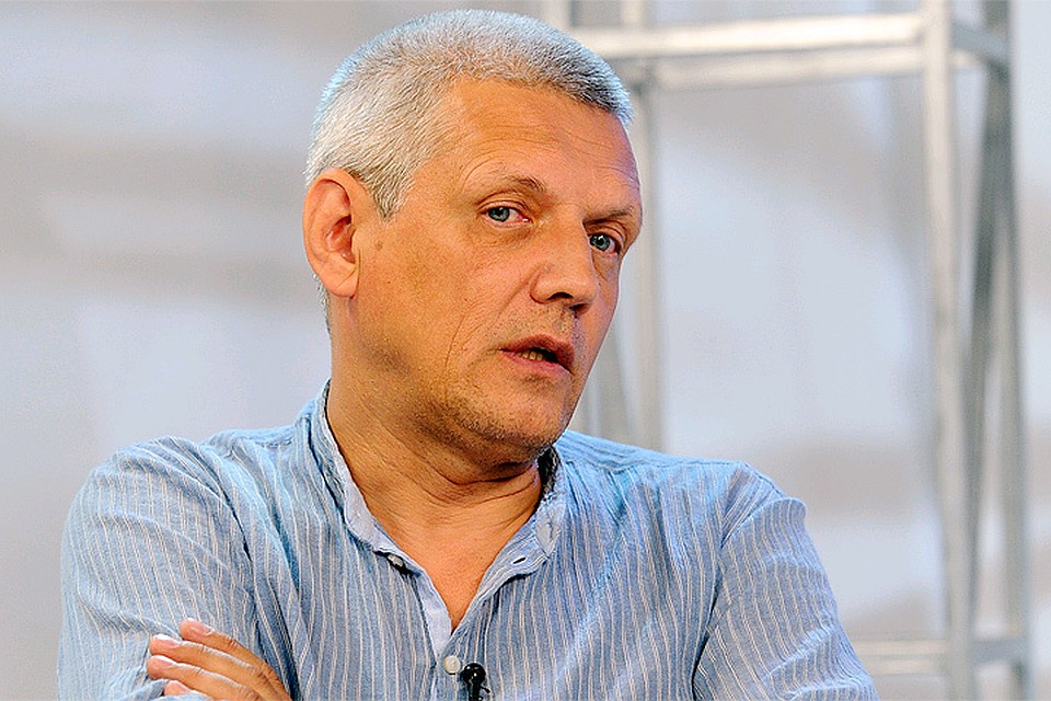 Актер, режиссер Александр Галибин в редакции "Комсомольской правды".