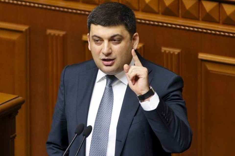 Премьер-министр Украины Владимир Гройсман