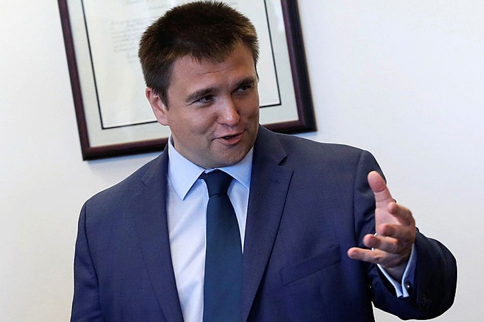 Министр иностранных дел Украины Павел Климкин