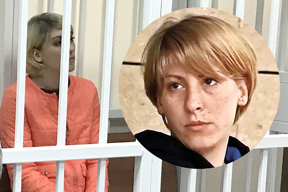 Ольга Алисова в помещении суда. ФОТО Дина Карпицкая + ВЕСТИ.ру