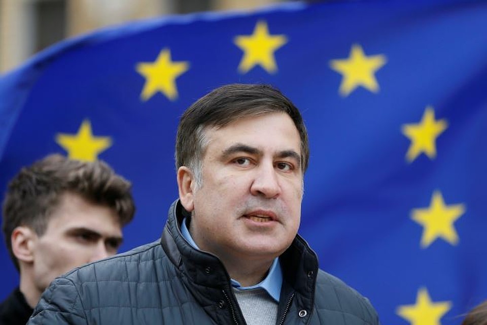 Бывший губернатор Одесской области Украины и экс-президент Грузии Михаил Саакашвили