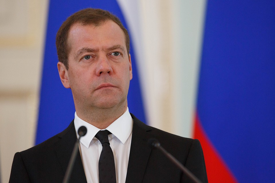 Премьер-министр России Дмитрий Медведев
