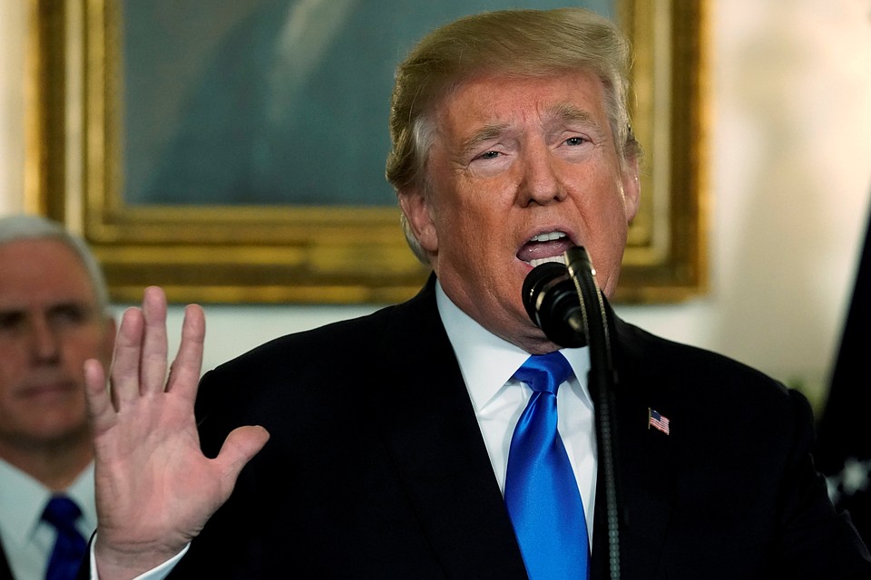 Президент США Дональд Трамп объявил о начале процесса переноса американского посольства из Тель-Авива в Иерусалим