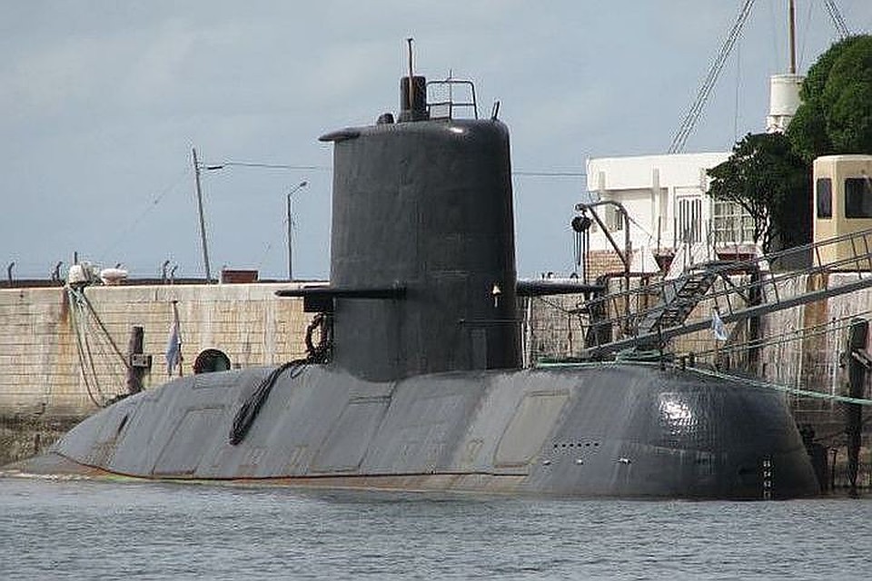 Аргентинская подлодка перестала выходить на связь 15 ноября. Фото wikipedia.org Martin Otero