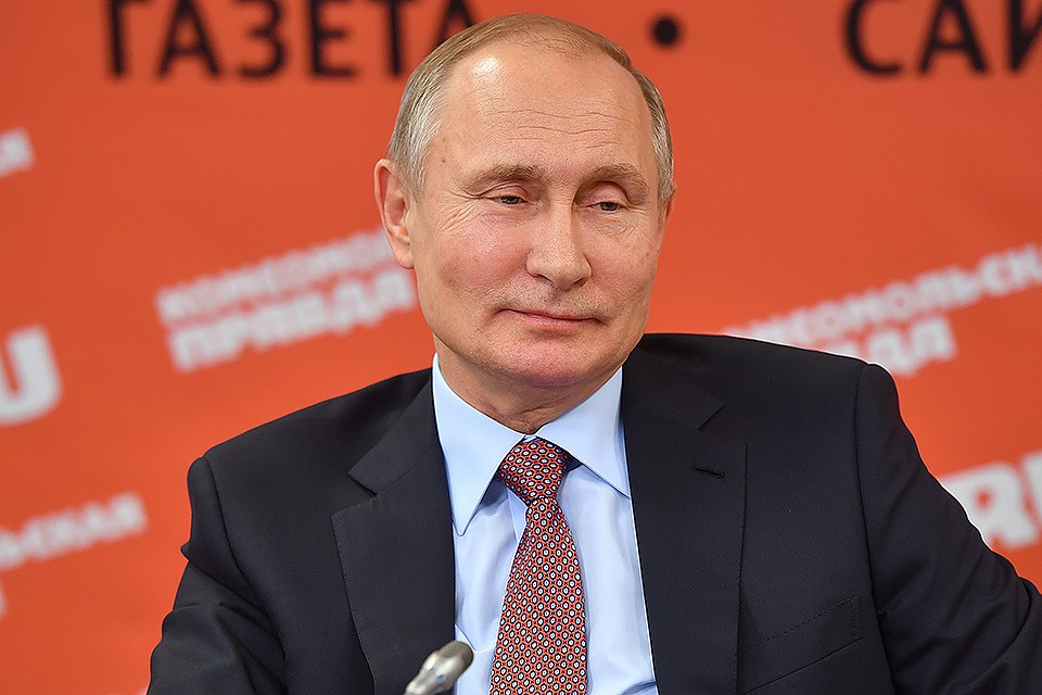 Президент России Владимир Путин в редакции "КП"