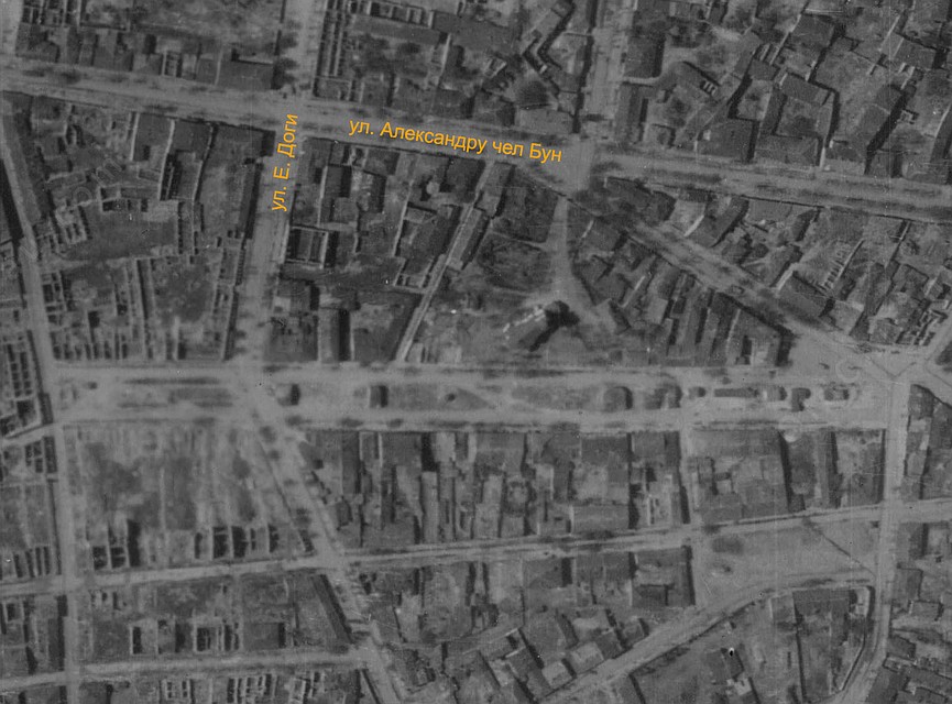 Немецкий аэроснимок. 3 мая 1944 года.