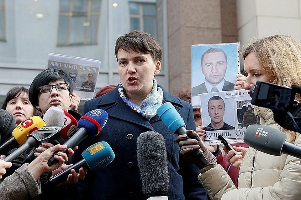 Савченко могут арестовать на два месяца