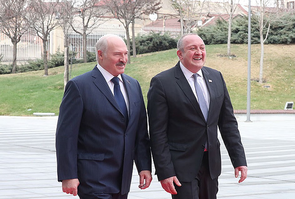 Официальный визит Лукашенко в Грузию завершился. Фото: president.gov.by