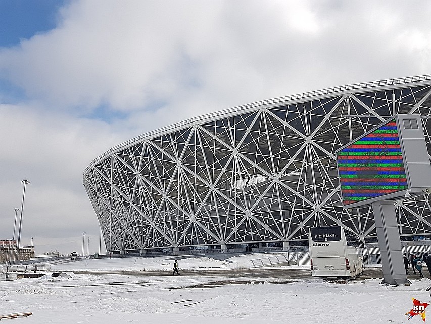 Стадион "Волгоград Арена" полностью будет готов к 21 апреля