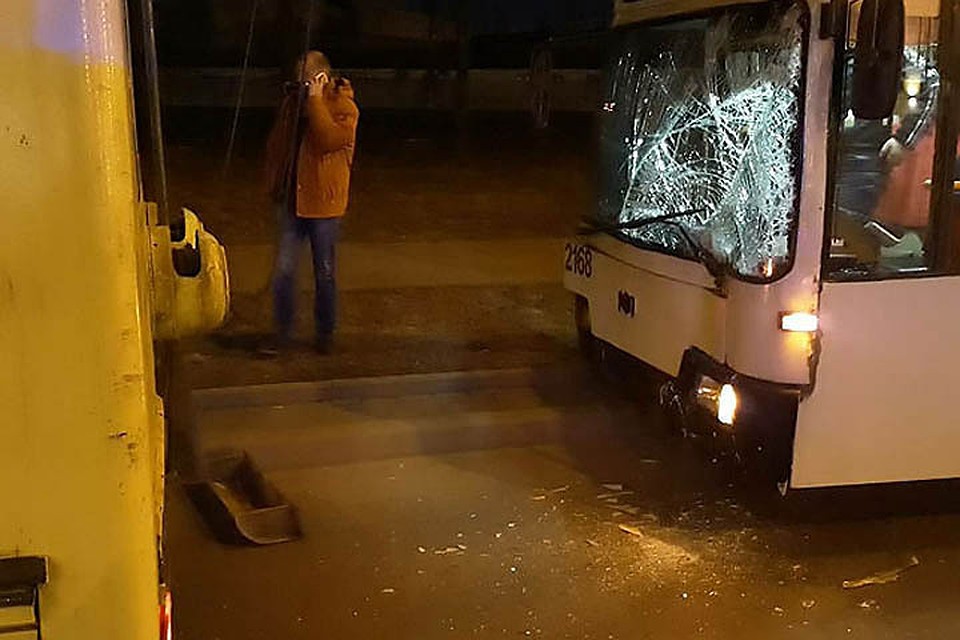 Пострадал один пассажир. Фото: ГАИ ГУВД Мингорисполкома