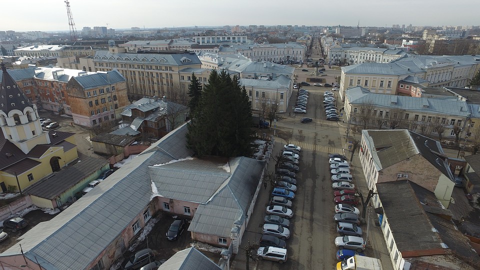 С воздуха видно лучше. Фото: управление информации администрации Твери