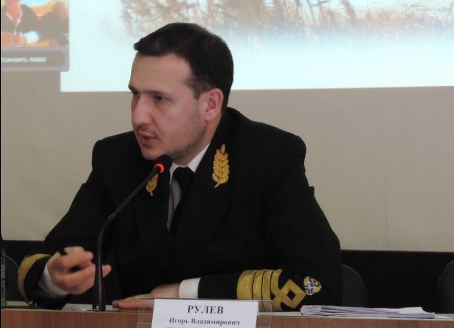 Глава АЧТУ Андрей Рулев. Фото - пресс-служба Азовского НИИ рыбного хозяйства