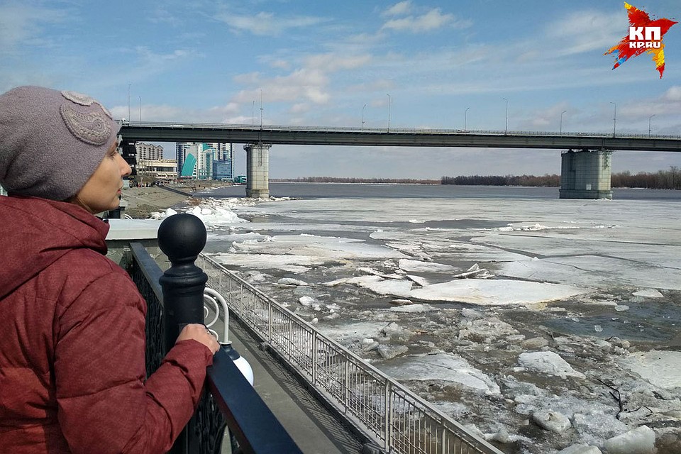 Барнаульцы ждут ледоход, а он все не начинается.