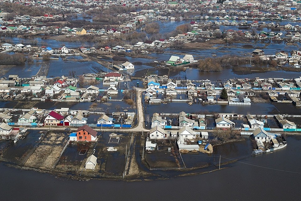 60 поселков уже освободились от воды. Фото администрации ВО.