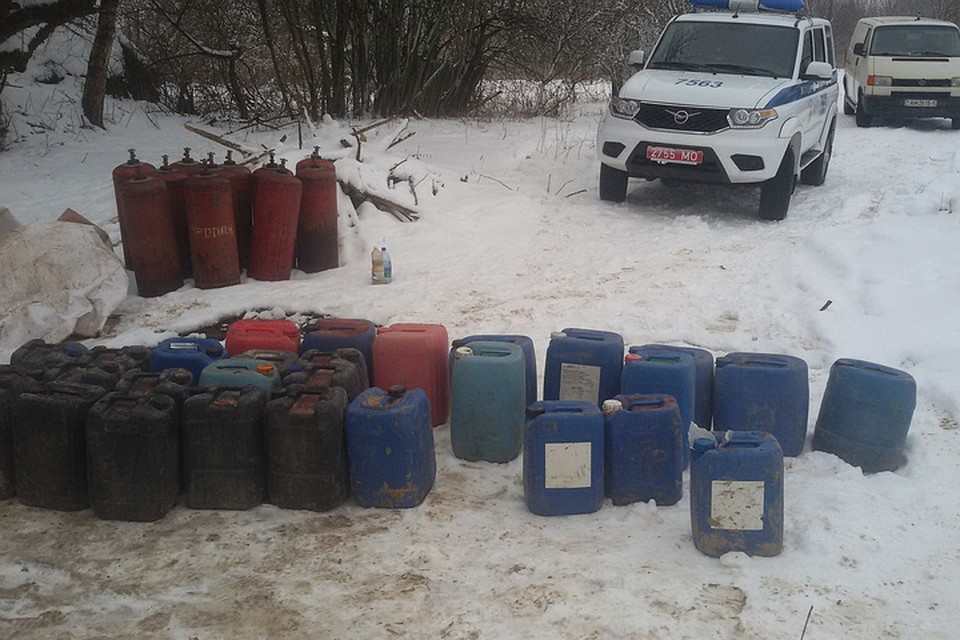 В Минской области люди все чаще травятся алкоголем и суррогатами. Фото: УВД Минского облисполкома.