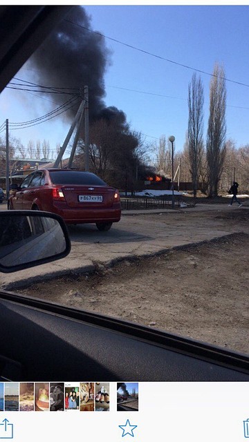 В Балакове сгорел склад у стэйк-хауса «Beerlin».