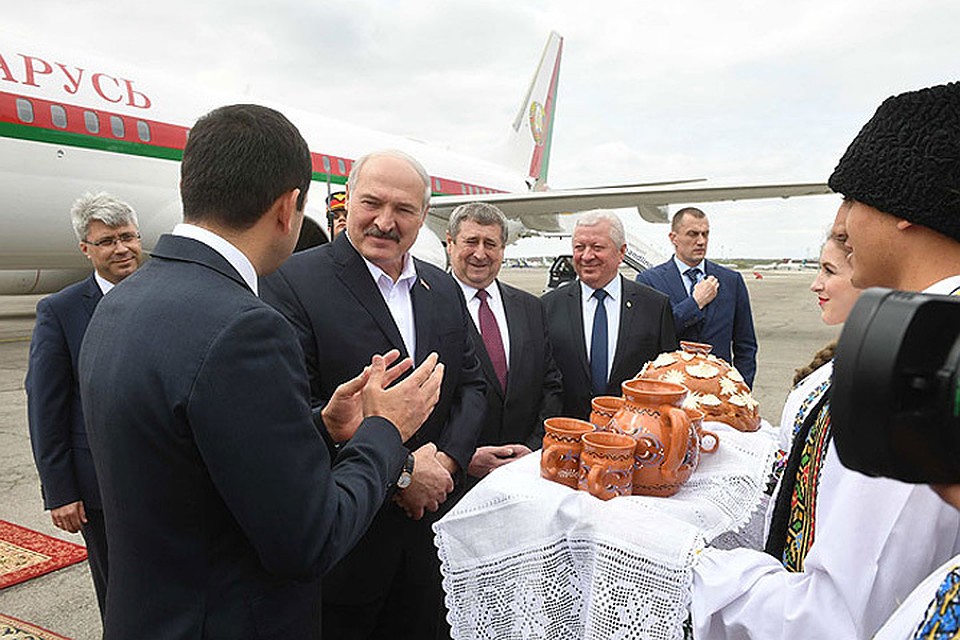 Президент Беларуси прилетел в Молдову на два дня. Фото: belta.by