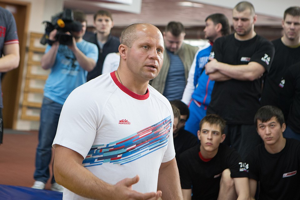 Боец Федор Емельяненко