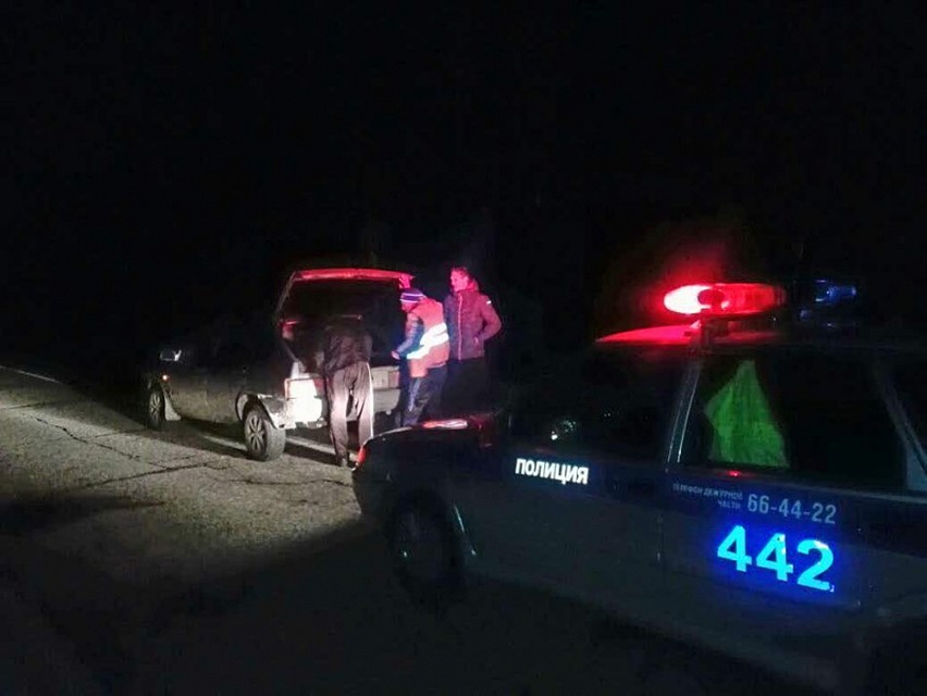 Полицейские помогли автолюбителю, заблудившемуся по дороге. Фото: УМВД по Томской области