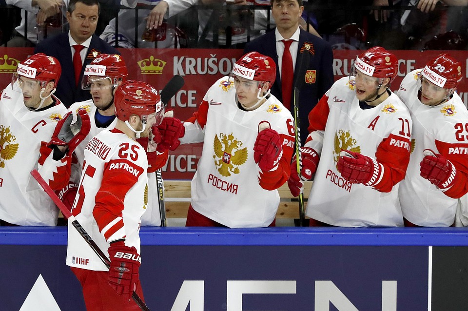 Россия выиграла 7:0 у команды Австрии.
