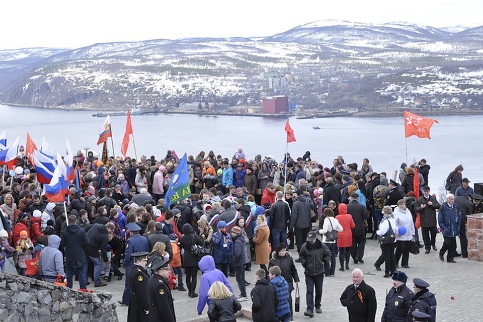 В Мурманске будет тепло на праздник. Да и после 9 мая погода обещает быть совсем неплохой.