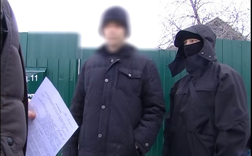 Владимир Тарасов во время задержания во всем признался