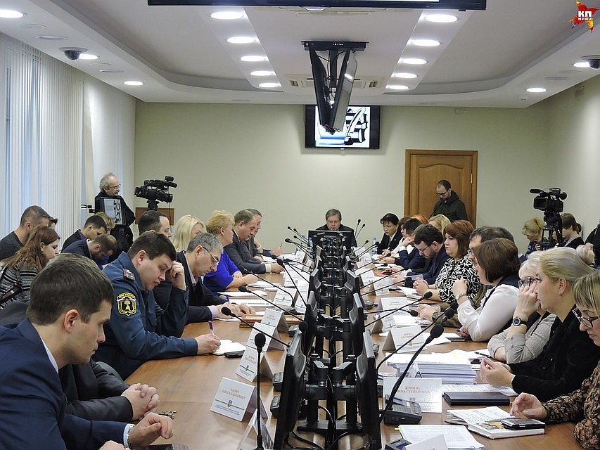 В мэрии проходит традиционная общегородская планерка.