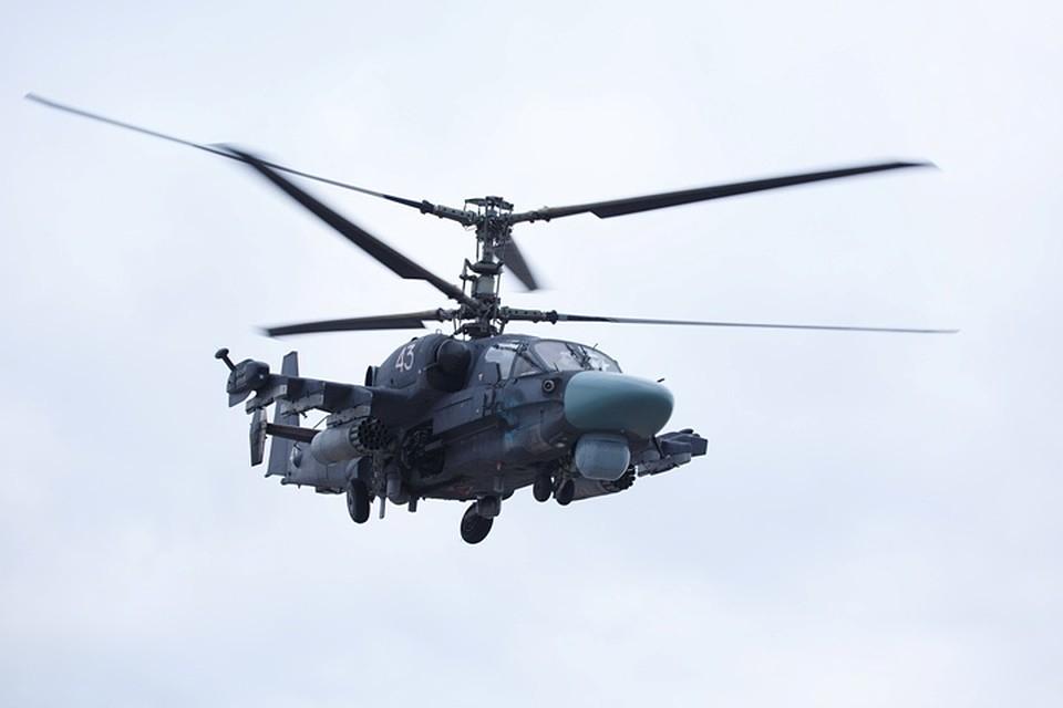 В Сирии разбился российский вертолет Ка-52