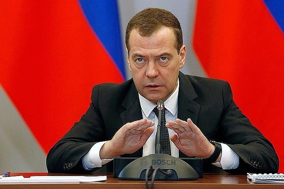 И.о. премьер-министра Дмитрий Медведев. Фото Дмитрий Астахов пресс-служба правительства РФ ТАСС