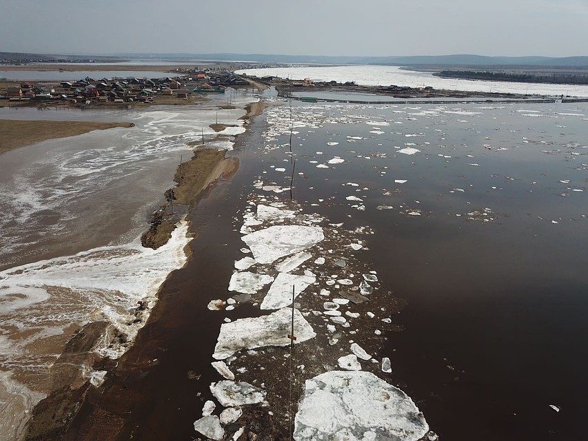 Восстановить сообщение удастся, только когда начнется спад уровня воды.
