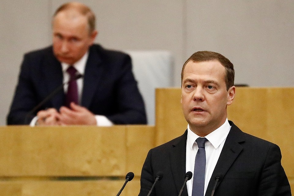 И.о. премьер-министра РФ Дмитрий Медведев
