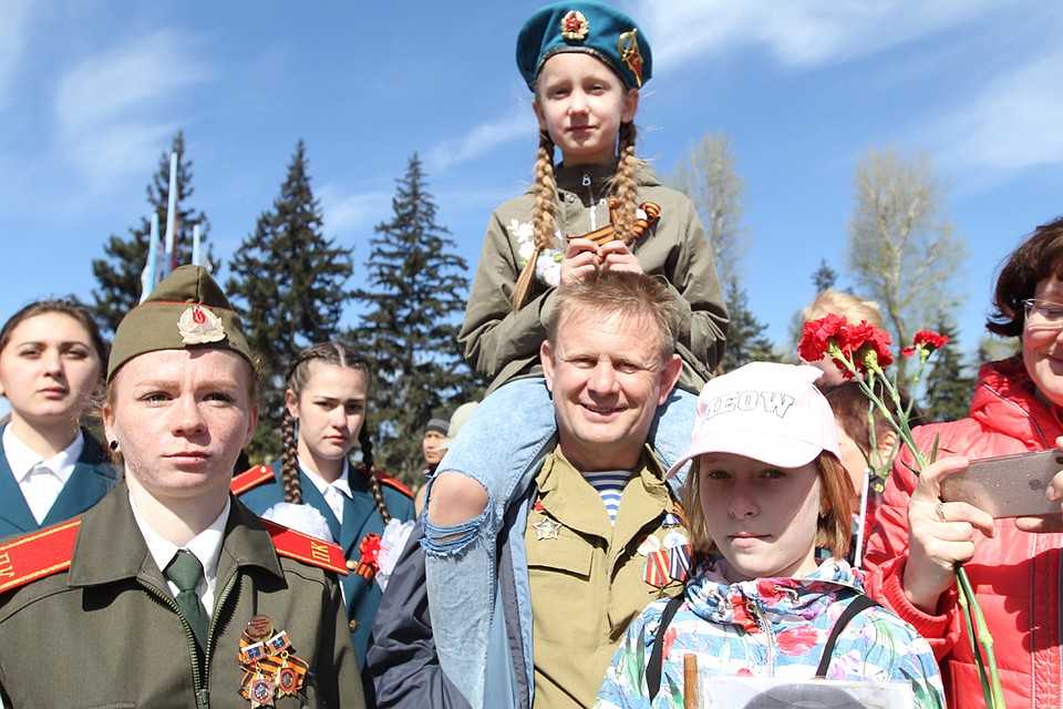 Парад Победы 2018 в Иркутске