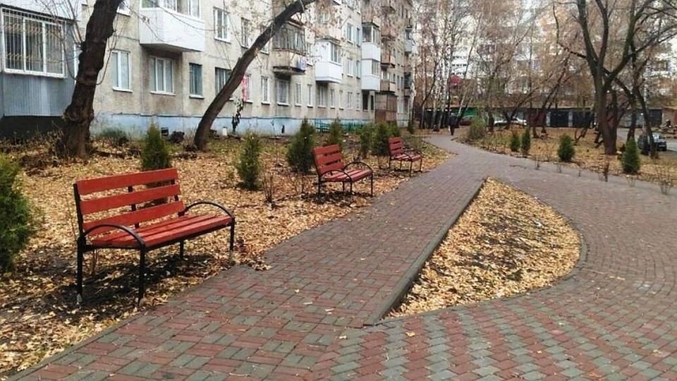 На благоустройство томских дворов будут выделены дополнительные средства. Фото: tvtomsk.ru