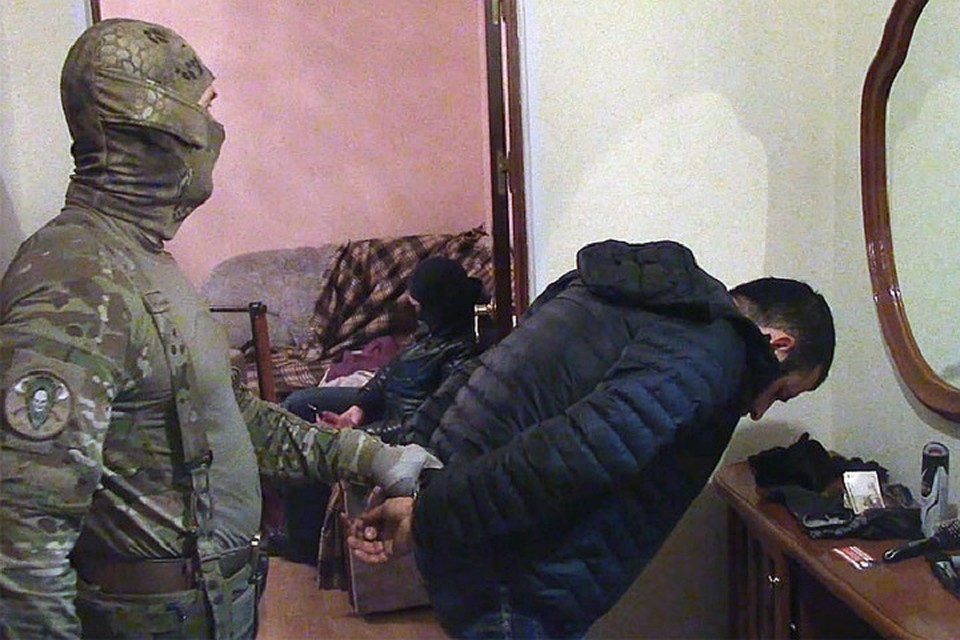 Подсудимые готовили теракты в Москве (Фото: с видео/ЦОС ФСБ РФ/ТАСС).