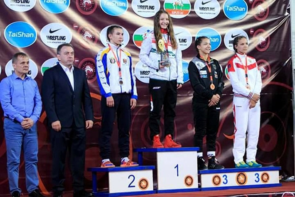 Ирина Рингач поднялась на подиум почета. Фото: IPN