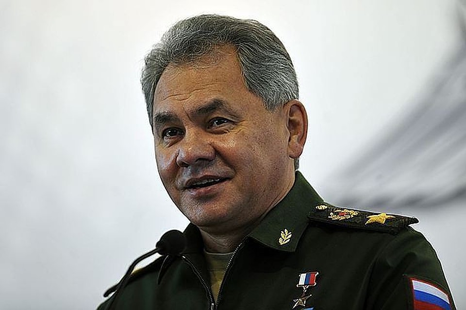 Глава Минобороны Сергей Шойгу