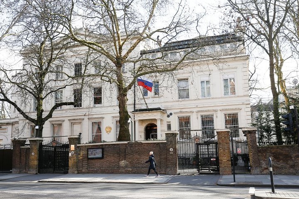 Здание посольства РФ в Лондоне
