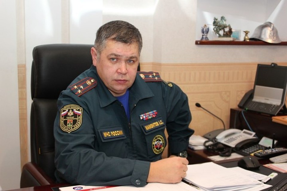 Александр Мамонтов Фото: ГУ МЧС России по Кемеровской области