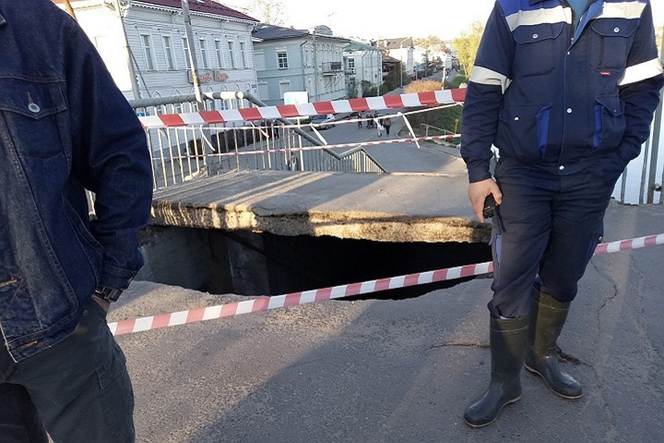 Обрушившийся мост планируют отремонтировать к началу нового учебного года
