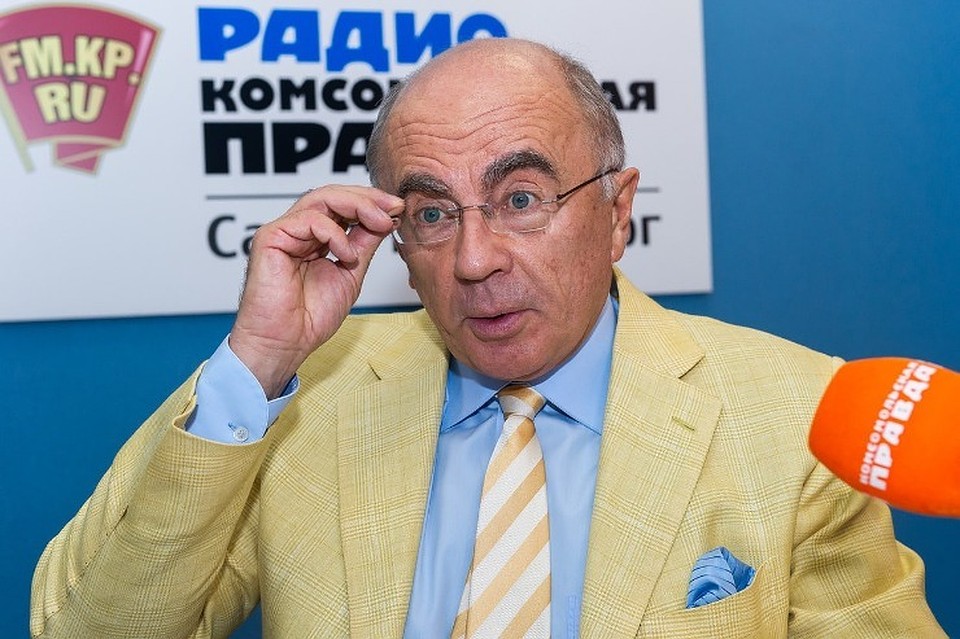 Александр Запесоцкий в студии радио «Комсомольская Правда в Петербурге»