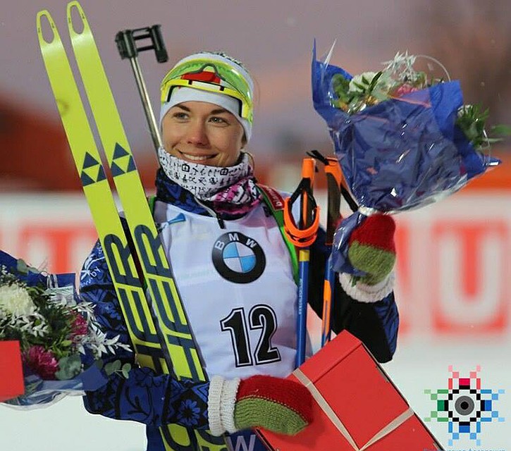 Надежда Скардино - чемпионка зимних Олимпийских игр-2018. Фото: Белорусская федерация биатлона.