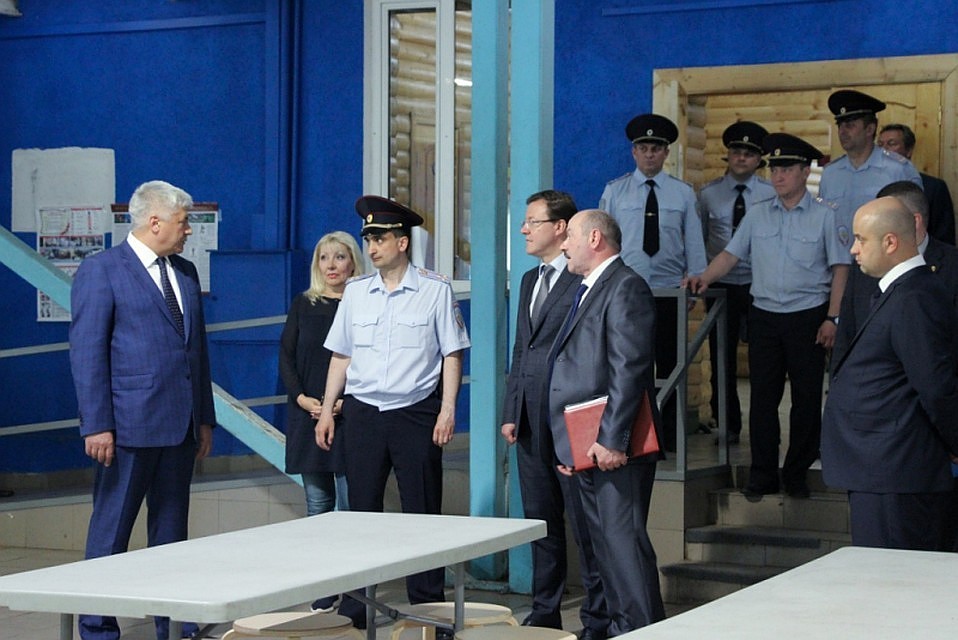 Глава МВД России побывал на «Самара Арене» и посмотрел, как полицейские готовятся к ЧМ-2018