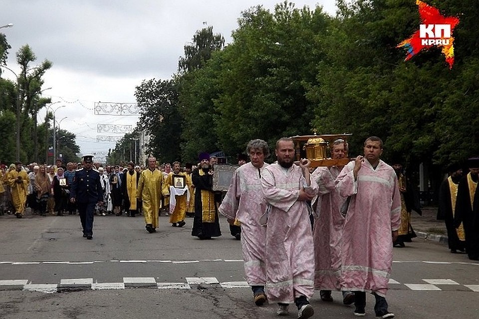 Крестный ход будут встречать в Твери трижды