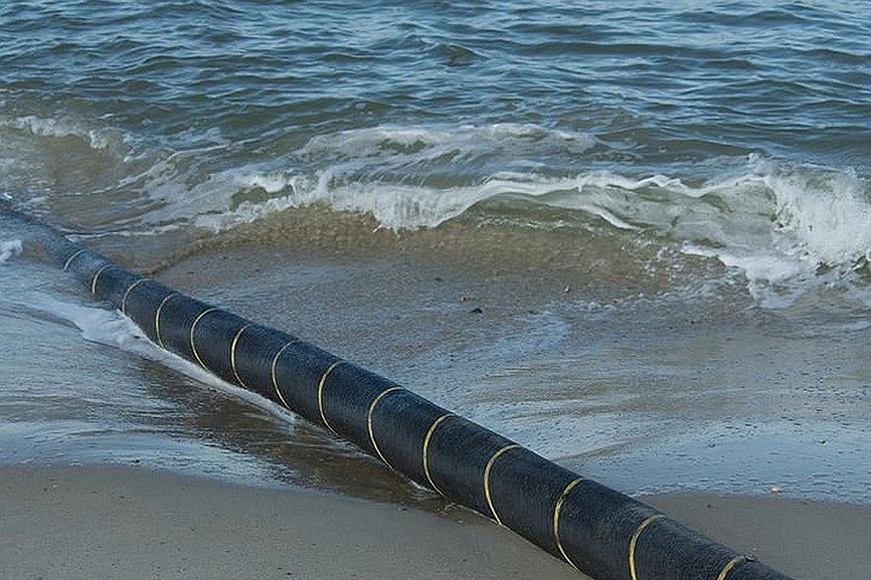 По дну Балтийского моря пройдет газовая магистраль «Baltic connector». Фото: с сайта envir.ee