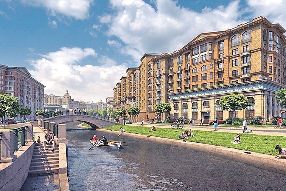 Так выглядел на картинке дом мечты дольщиков Urban Group в Одинцовском районе... Фото: laikovo-gorod.urbangroup.ru
